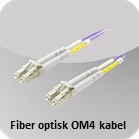 Fiber optisk OM4 kabel