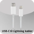 USB-C til Lightning kabler