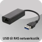 USB til R45 netværksstik