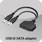 USB til SATA adapter