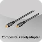Composite kabel-adapter