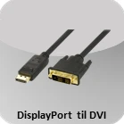DisplayPort til DVI