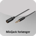 Minijack forlænger