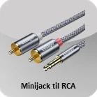 Minijack til RCA