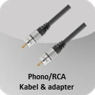 Phono-RCA kabel & adapter