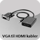 VGA til HDMI kabler