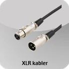 XLR kabler