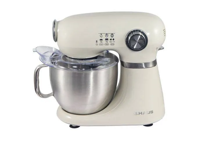 Swiss Haus Køkkenmaskine 1000W / 5.0L - 12 Hastigheder - Lake Geneva - Creme