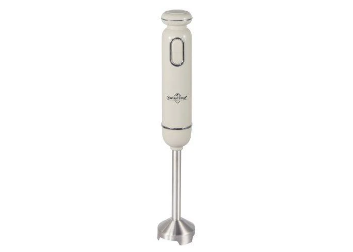 Swiss Haus - Elektrisk stavblender 600W - Rustfrit stål - Lake Geneva - Creme