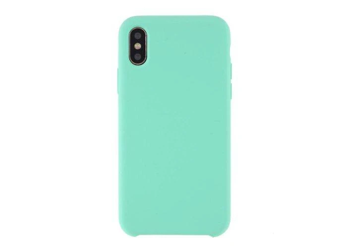 iPhone X / XS - Azmaro Tyndt Silikone cover - Cyan