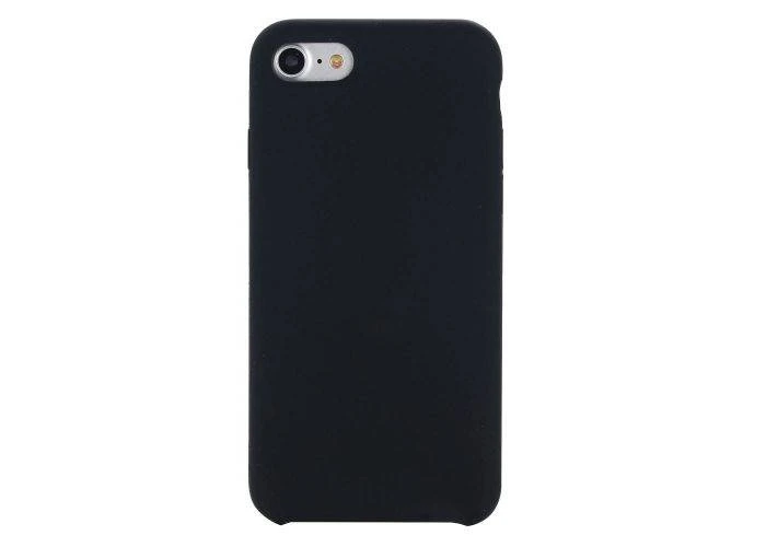 iPhone SE 3 5G (2022) / SE 2020 / iPhone 8/7 - Azmaro Tyndt Silikone cover - Sort