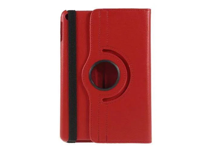 iPad Mini 5 (2019) - Læder cover / taske roterbar 360 grader – Rød