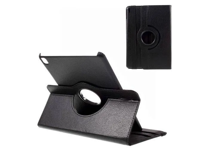 iPad Pro 9.7 - Læder cover 360 grader roterbar - Sort