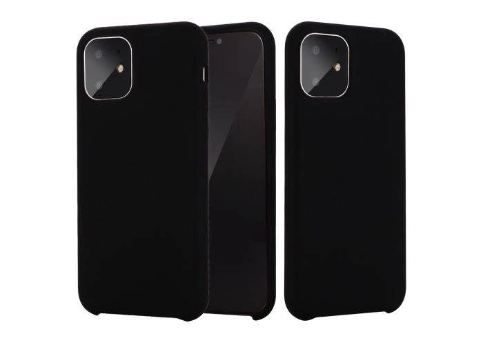iPhone 11 Pro Max - Azmaro Tyndt Silikone cover - Sort