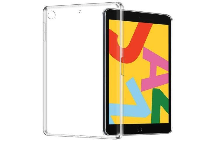iPad 10.2 ( 2019/2020/2021 )  - Gummi cover / etui - Transparent