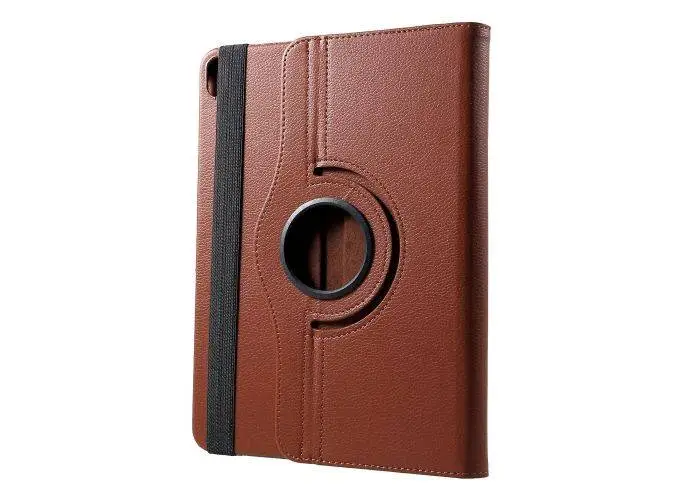 ipad Air 11 (2024/2025/2026) / Air 10.9 (2022/2020) / iPad Pro 11 (2022-2018) - Læder cover 360 grader roterbar - brun