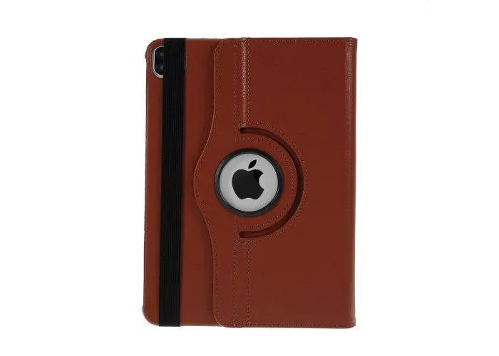 iPad Pro 12.9 (2020/2018) - Læder cover 360 grader roterbar - Brun