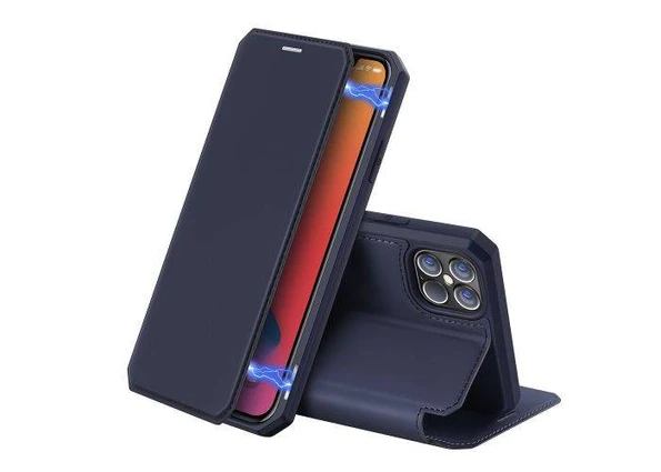 iPhone 12 Pro Max - DUX DUCIS Skin X Premium cover - Blå