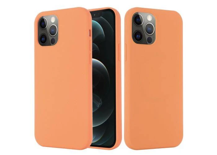 iPhone 12 mini - Azmaro Silikone magsafe cover - Orange