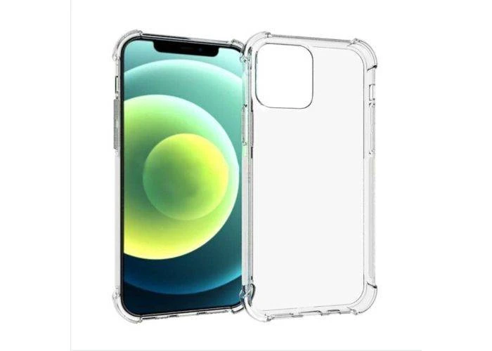iPhone 13 Pro - Shockproof gummi cover - Transparent