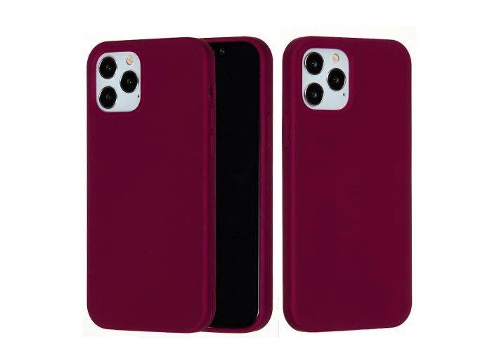 iPhone 13 Pro Max - Azmaro Tyndt Silikone cover - Vinrød