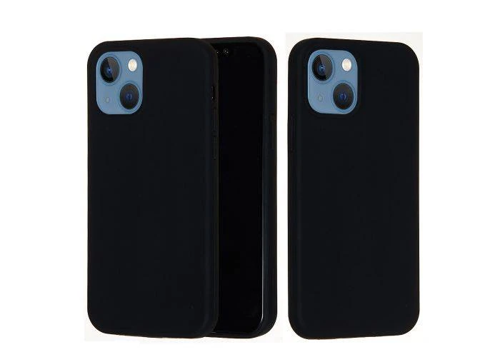 iPhone 13 mini - Azmaro Tyndt Silikone cover - Sort