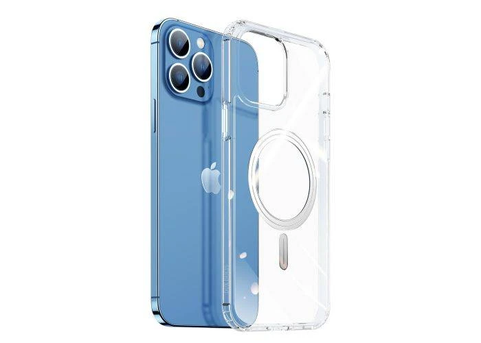 iPhone 13 Pro Max - Dux Ducis Magnetisk Clear Hybrid magsafe cover - Transparent