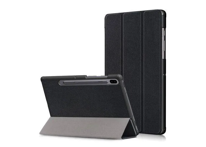 Samsung Galaxy Tab S6 - Tri-Fold smart læder cover - Sort