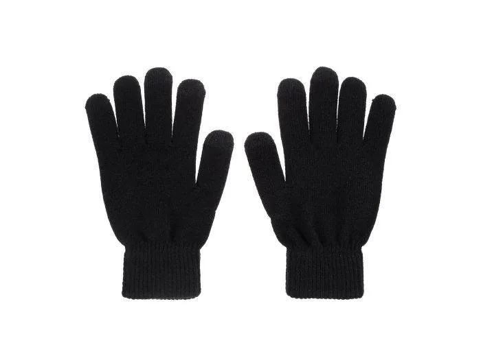 Vanter / Handsker - Kan bruges til Touch skærm - Unisex - Sort