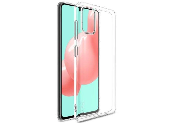 Samsung Galaxy A41 - IMAK Series 5 gummi cover - Transparent