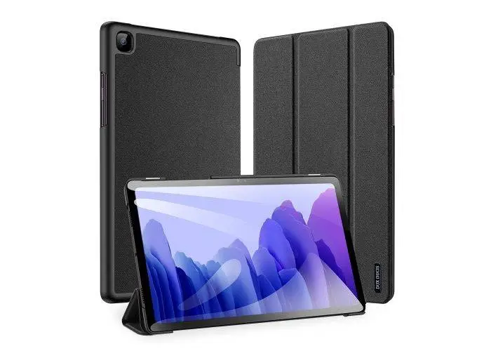 Samsung Galaxy Tab A7 10.4 (2020) - DUX DUCIS Domo Series Tri-Fold Smart cover - Sort