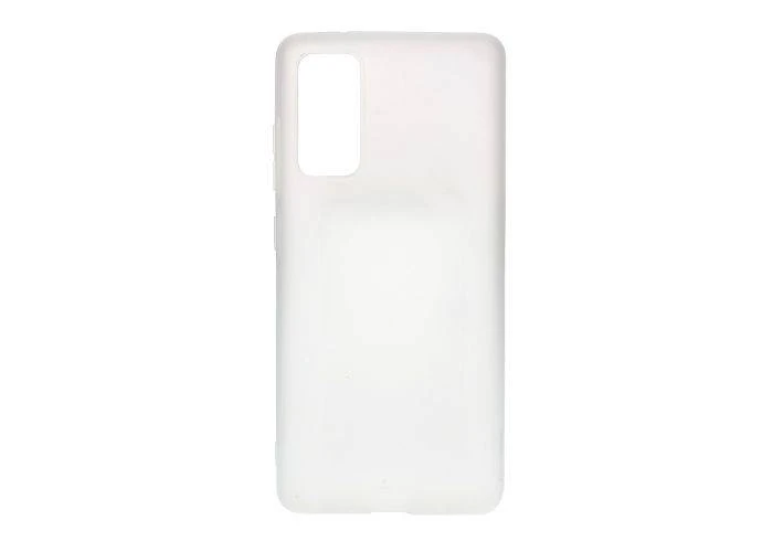 Samsung Galaxy S20 FE / S20 FE 5G - Mat gummi cover - Hvid