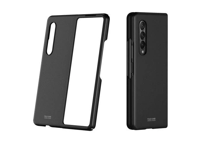 Samsung Galaxy Z Fold3 5G - Slim Hard cover - Sort