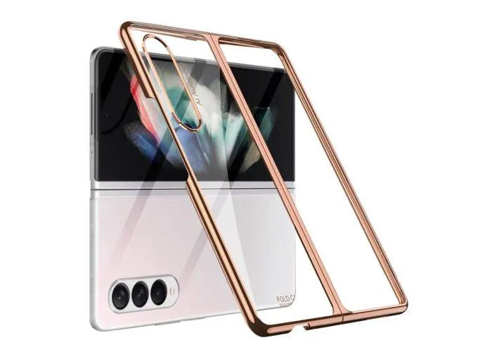 Samsung Galaxy Z Fold3 5G - GKK Slim design Hard cover - Guld