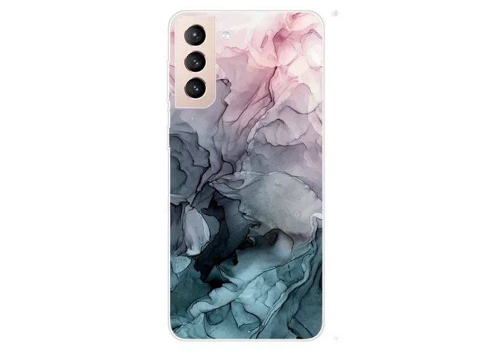 Samsung Galaxy S22 Plus 5G - Fleksibelt gummi cover - Printet Design - Style A