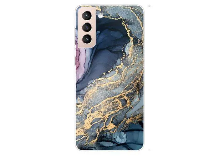 Samsung Galaxy S22 Plus 5G - Fleksibelt gummi cover - Printet Design - Style D