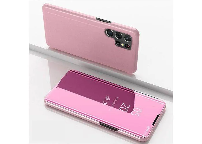 Samsung Galaxy S22 Ultra 5G - View Window Mirror cover - Rosa guld