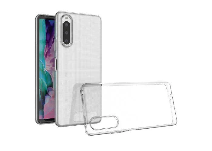 Sony Xperia 10 IV - Slim gummi cover - Transparent