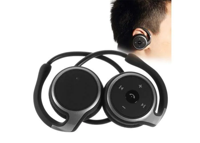 A6 Sports Trådløst Bluetooth 4.0 Stereo Høretelefon  - Sort