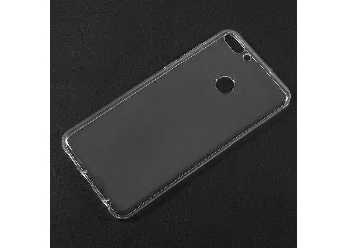 Huawei P Smart - Ultra tynd blød gummi cover / etui - Transparent