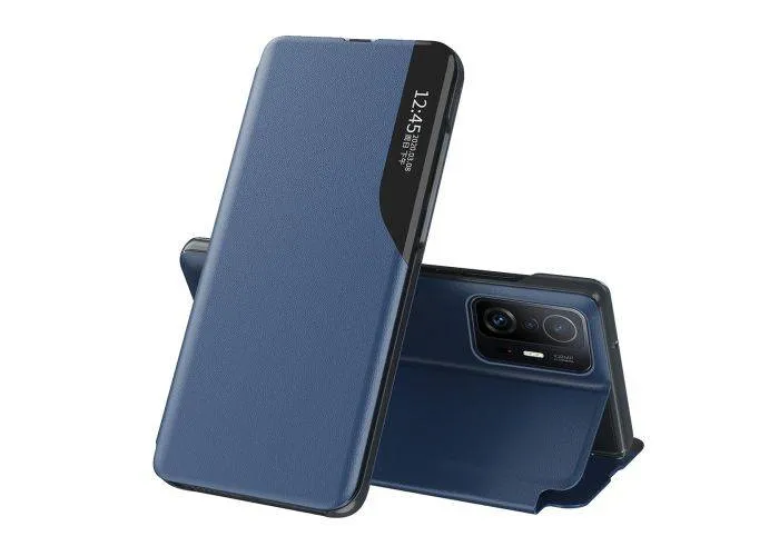 Xiaomi 11T/11T Pro - View Window læder cover  - Safir