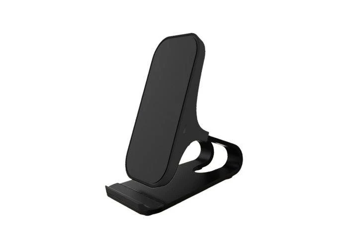 Air 2-i-1 Trådløs oplader - 15W HURTIG oplader - Holder & Trådløs oplader - Sort