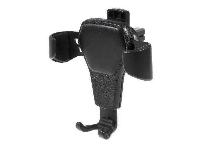 iphone/smartphone holder til bilen i Læder Design - Sort