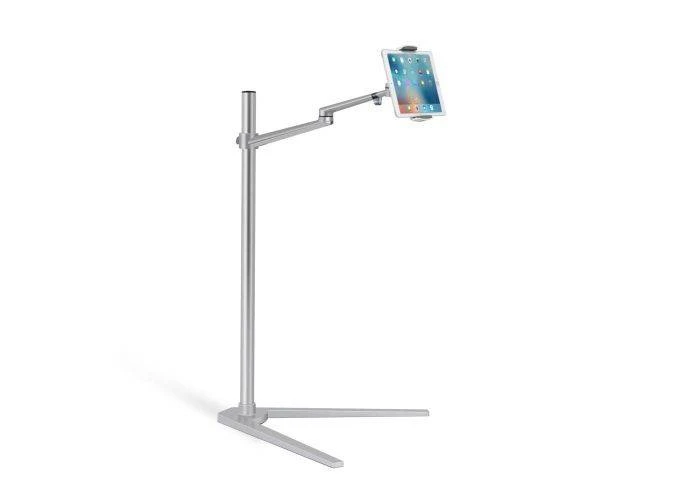 WERGON - Pluto - iPhone / tablet 4-13" - Justerbar Design Alu holder H:41-107cm - Sort
