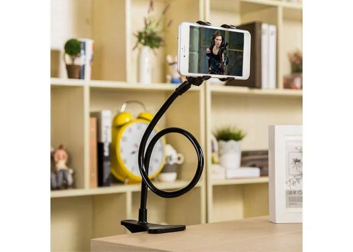 Universal GOOSENECK holder til iPhone / Smartphone - Sort