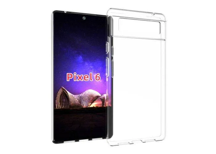 Google Pixel 6 - Shockproof gummi cover - Transparent
