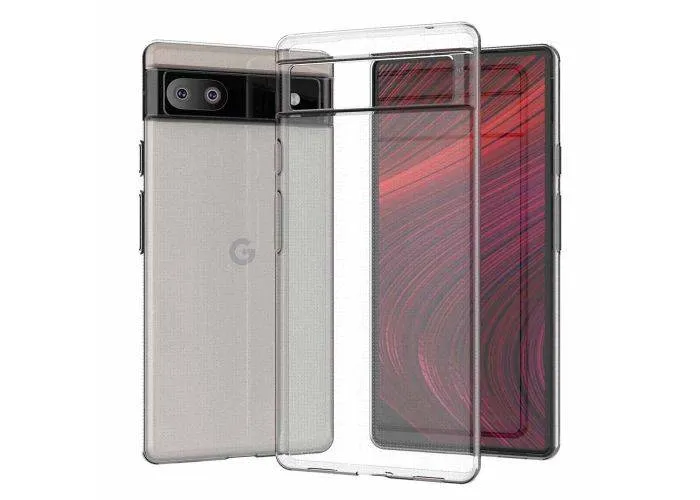 Google Pixel 6a - Ultratynd shockproof gummi cover - Transparent
