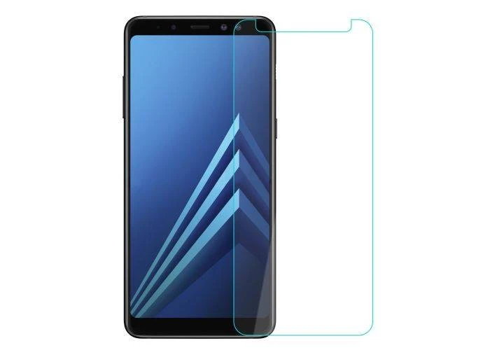 Samsung Galaxy A8 Plus (2018) Hærdet beskyttelsesglas 0,25 mm. m/arc edge