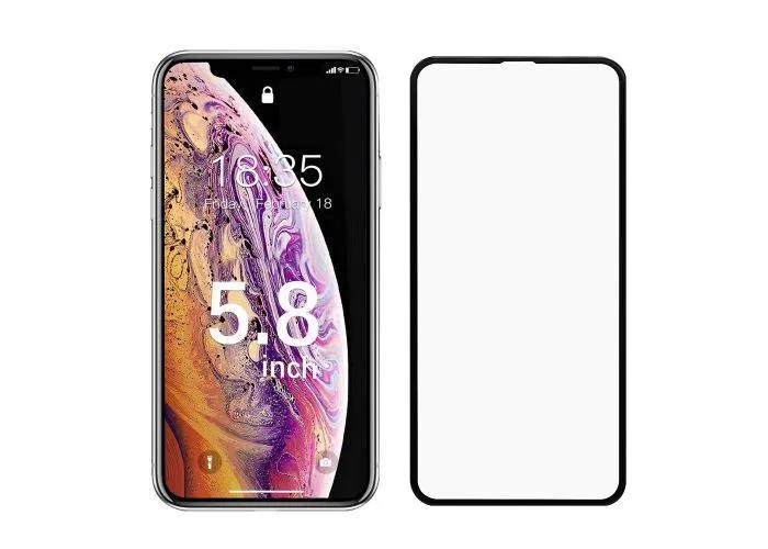 iPhone 11/XR - Azmaro Premium hærdet beskyttelsesglas - Komplet dækning