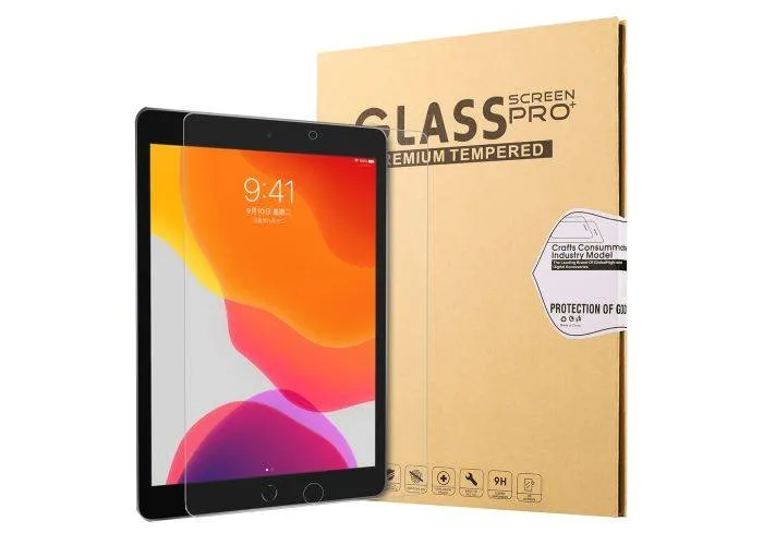 iPad 10.2 (2019/2020/2021) - Hærdet beskyttelsesglas 0,25mm